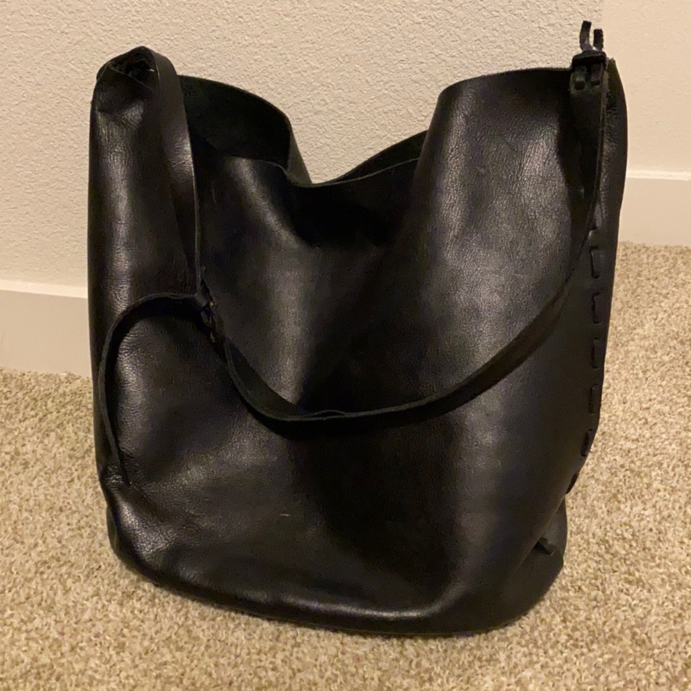 Madewell Leather Bucket Bag